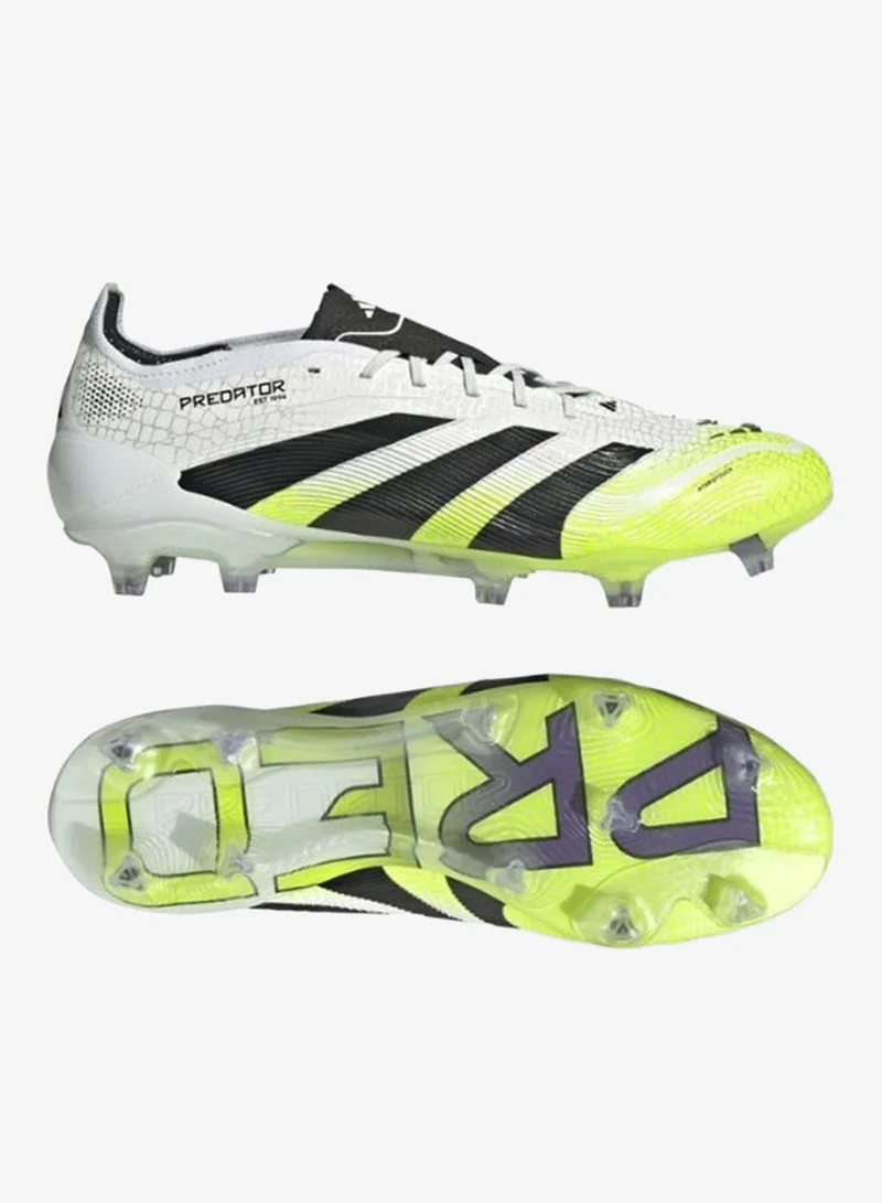 Adidas Predator Elite Fg U White Football/Soccer Shoes For Unisex