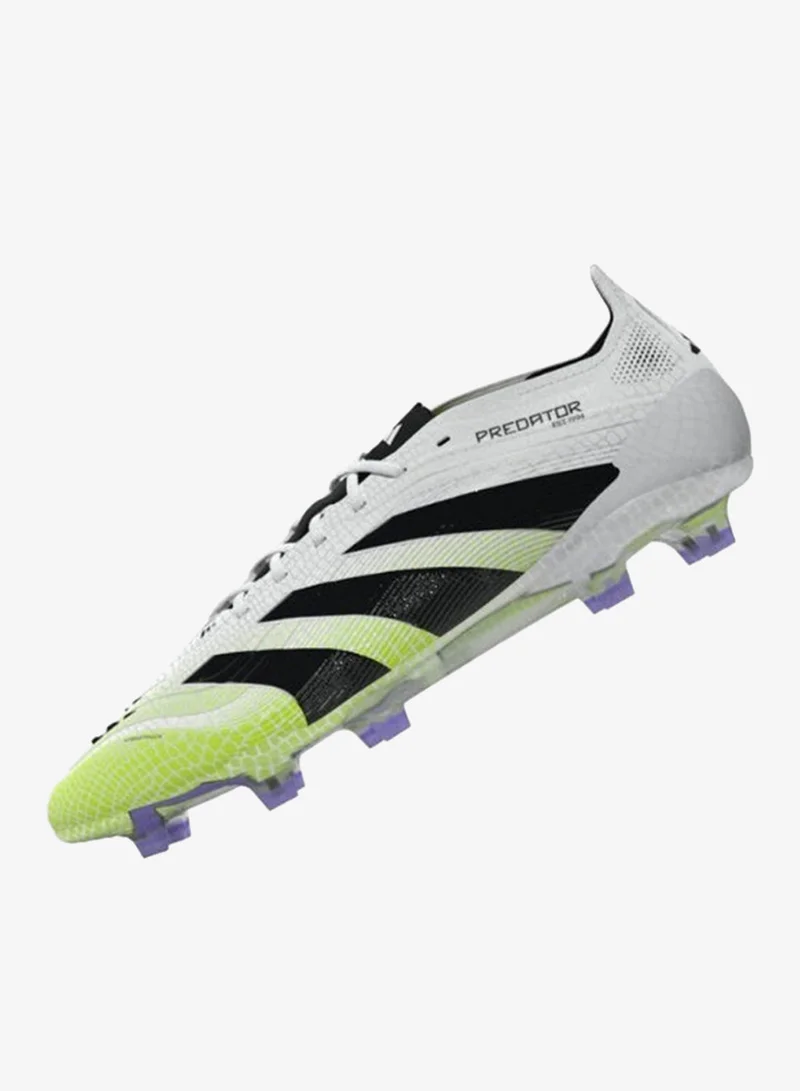 Adidas FTWWHT/CBLACK/LUCLEM Predator Elite Fg U White Football/Soccer Shoes For Unisex  | Best Price UAE