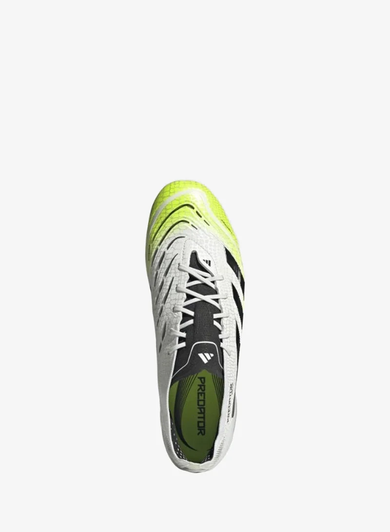 Adidas FTWWHT/CBLACK/LUCLEM Predator Elite Fg U White Football/Soccer Shoes For Unisex  | Best Price UAE