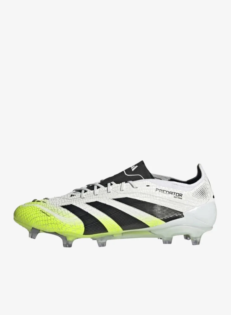 Adidas FTWWHT/CBLACK/LUCLEM Predator Elite Fg U White Football/Soccer Shoes For Unisex  | Best Price UAE