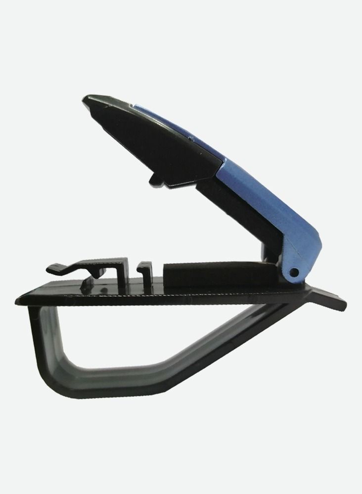 Type R Car Sun Visor Sunglasses Holder Blue Color (Pack of 2PCs) - Image 3