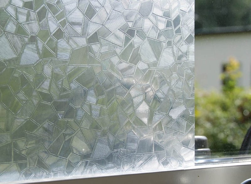 d-c-fix Glass Stained Glass Transparent Adhesive Foil 90CM x 1mt  - Image 1