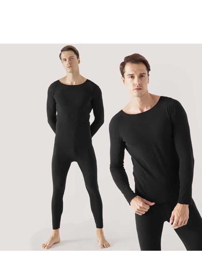 RATSAW - Men Thermal Underwear Set Men Thermal Base Layer Long Sleeve pajama Thermal Long Johns Set for Skiing Training Hiking Outdoor Sports M - Image 1