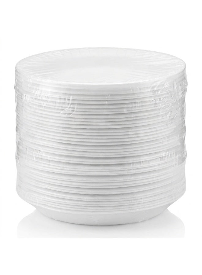 Disposable Best Quality Foam Plats , 10 inch size, 100 pcs - Image 2