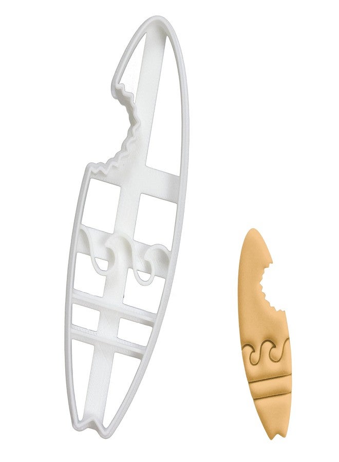 Bakerlogy Bitten Surfboard cookie cutter, 1 piece - Bakerlogy - Image 1