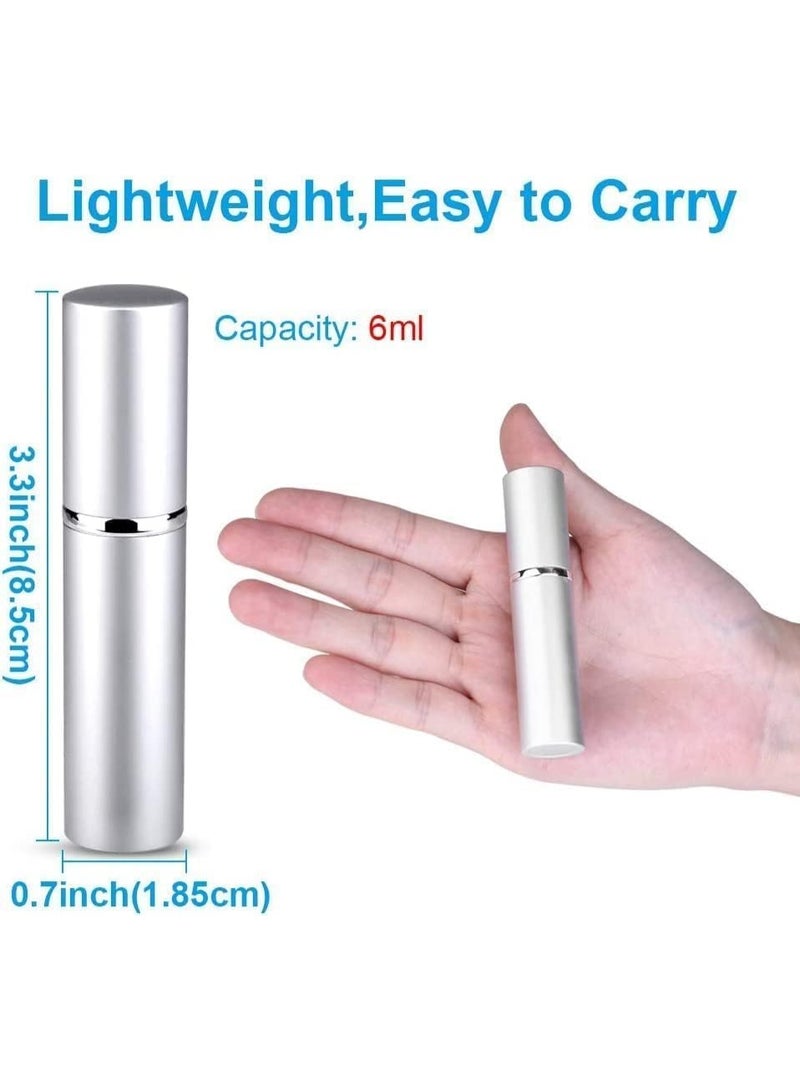 Mini Perfume Atomisers Bottles, Refillable Fine Mist Spray Bottles, Portable Travel Atomizer Bottle Set, Leak Proof and Refillable Ergonomic Design, for Travel Purse and Outdoor Activities - Image 2