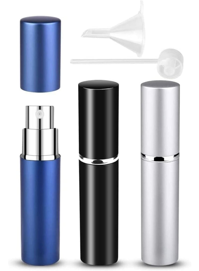 Mini Perfume Atomisers Bottles, Refillable Fine Mist Spray Bottles, Portable Travel Atomizer Bottle Set, Leak Proof and Refillable Ergonomic Design, for Travel Purse and Outdoor Activities - Image 1