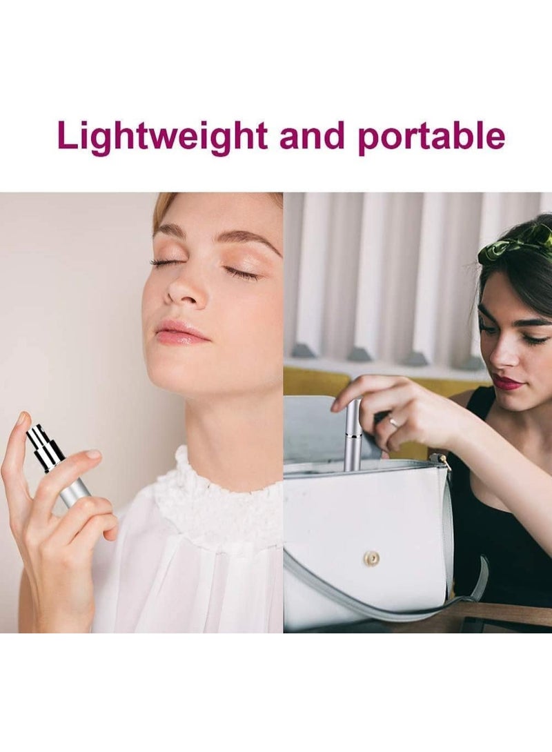 Mini Perfume Atomisers Bottles, Refillable Fine Mist Spray Bottles, Portable Travel Atomizer Bottle Set, Leak Proof and Refillable Ergonomic Design, for Travel Purse and Outdoor Activities - Image 3