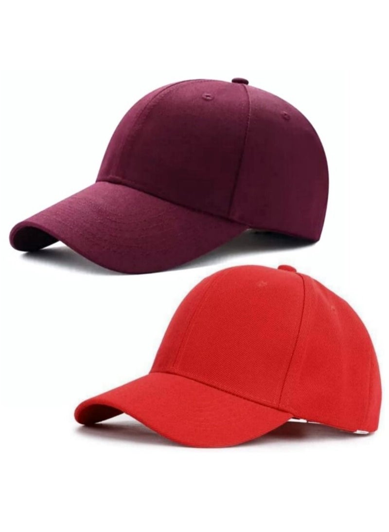 Bundle of Two baseball sport cap hat - Image 1