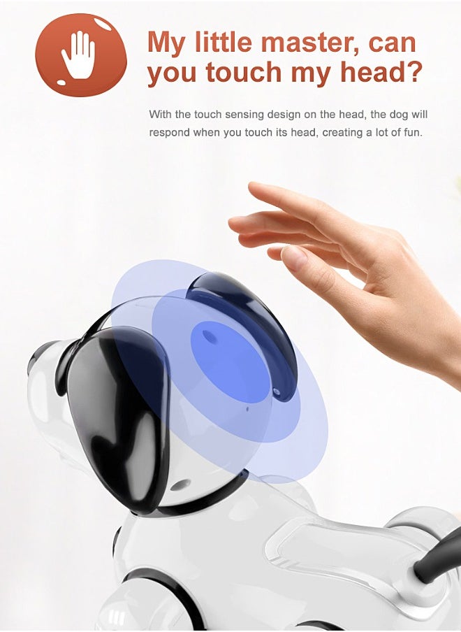 JJRC - Remote Control Robot Dog - RC Imitate Pet Dog - Music, Dance, Action Programming, Touch Interaction - Smart Puppy - Kid Toy - Image 1