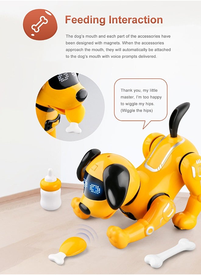 JJRC Remote Control Robot Dog - RC Imitate Pet Dog - Music, Dance, Action Programming, Touch Interaction - Smart Puppy - Kid Toy  - Image 4