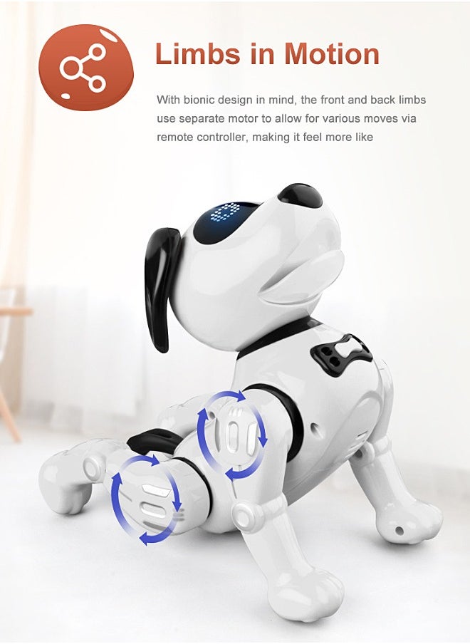 JJRC - Remote Control Robot Dog - RC Imitate Pet Dog - Music, Dance, Action Programming, Touch Interaction - Smart Puppy - Kid Toy - Image 1