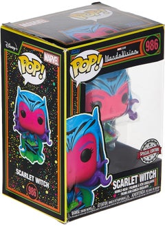 Funko Funko Pop! Marvel: Wandavision- Scarlet Witch (Blacklight)(Exc)  - Image 2