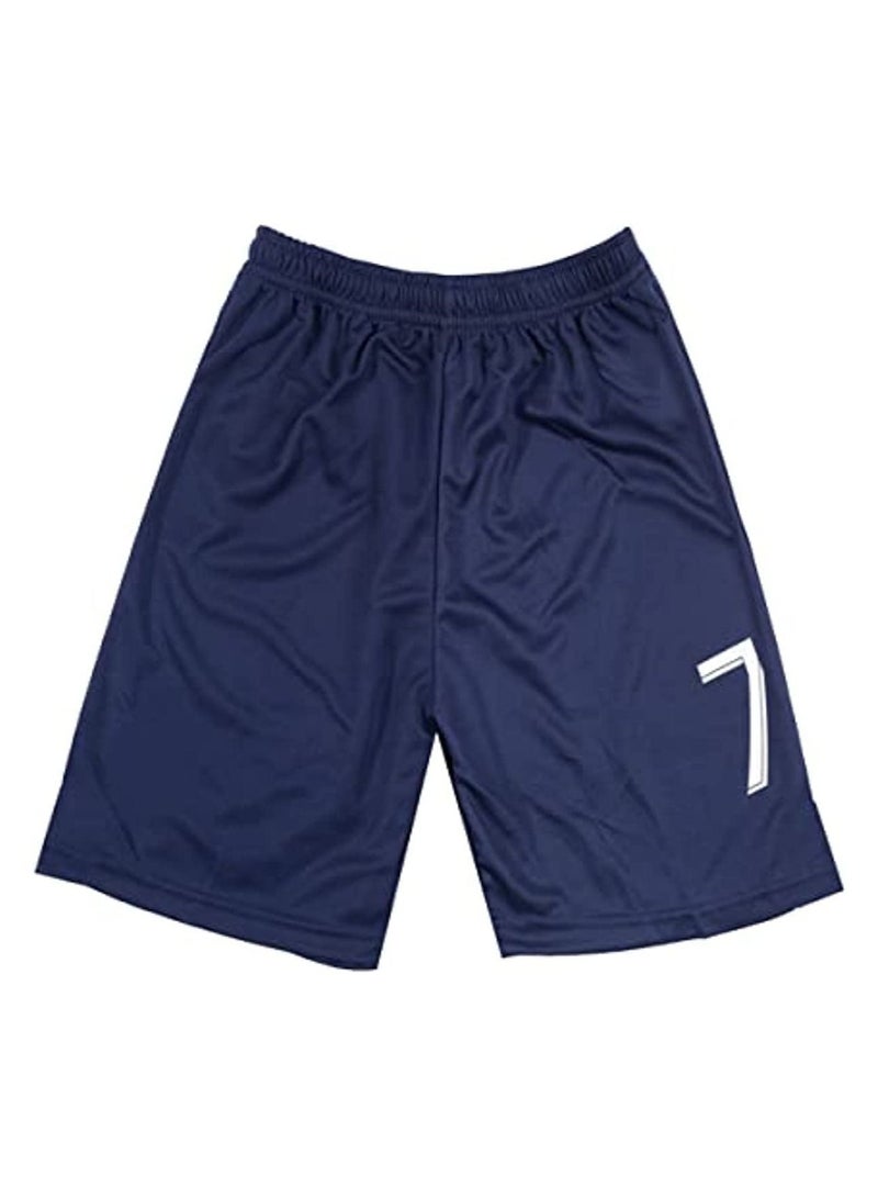 Y&D 2023 Paris Mbappe 7 Home Football Soccer Jersey/Shorts Socks Gift Set Youth Sizes New Edition Unbranded Fan Version - Image 3