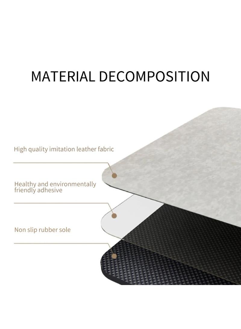 60*90cm Diatom Mud Silicone Bath Mat Quick Drying Bathroom Mat - Image 2