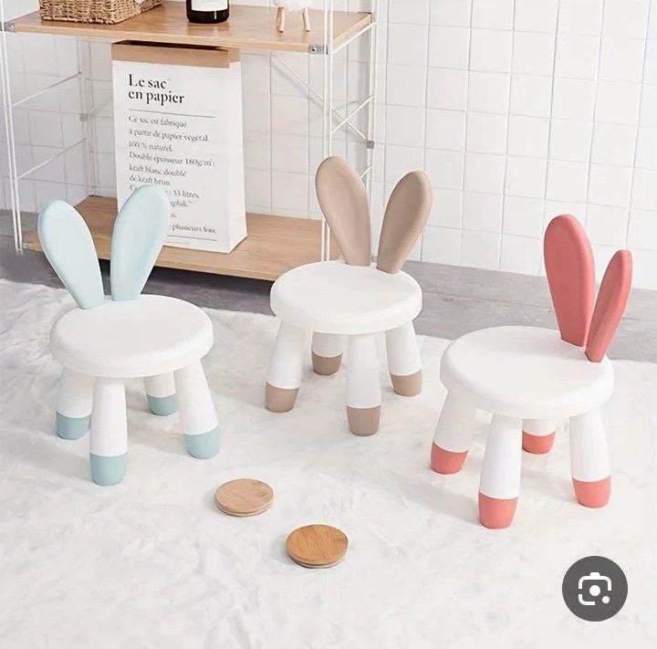 Bunny Shaped Kids Stool - Image 2