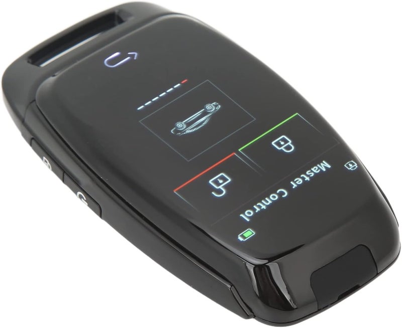 cheekyglo Car Remote Starter Key, Touch Smart LCD Key 5.0 Connection Keyless Entry Anti Key Loss for One Button Start Cars (black) black - Image 5