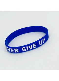 Never Give Up Silicone Bracelet Europe And The United States New Never Give Up Pirational Sports Rubber Wrist Strap