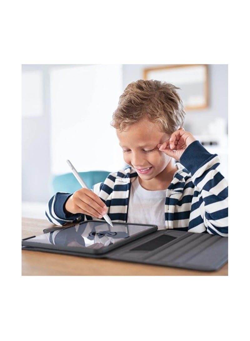 قلم IPad الجيل الثاني مع قلم شحن USB مغناطيسي لجهاز iPad مع خاصية رفض راحة اليد متوافق مع iPad 10/9/8/7/6 iPad Mini 6/5 iPad Air 5/4/3 iPad Pro 11 iPad Pro 12.9 6/5 /4/3 - Image 3