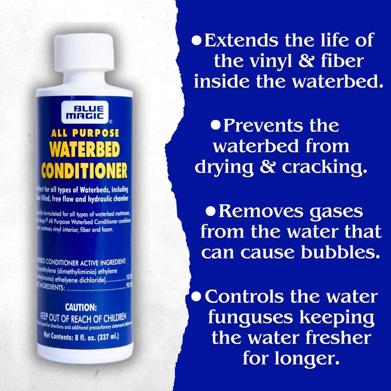 Blue Magic All Purpose Waterbed Conditioner, 8 fl oz (237 ml) - Image 3