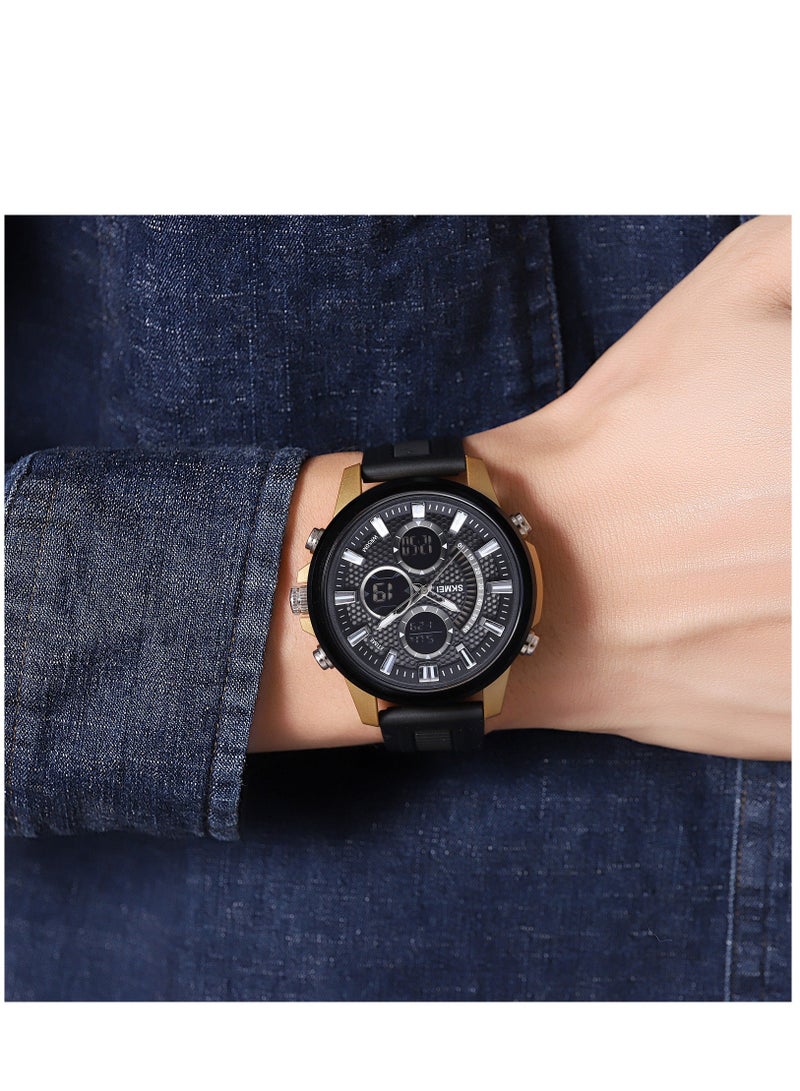 سكمي مشاهدة للرجال الرياضة مقاومة للماء ووتش بو حزام 2235 - Image 3