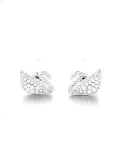 Classic Swan Rear Hanging Earrings
