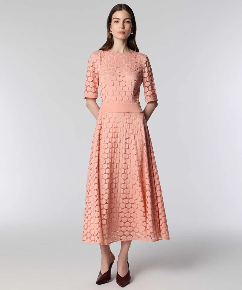 ايبيكيول Circular-Motif Midi Dress