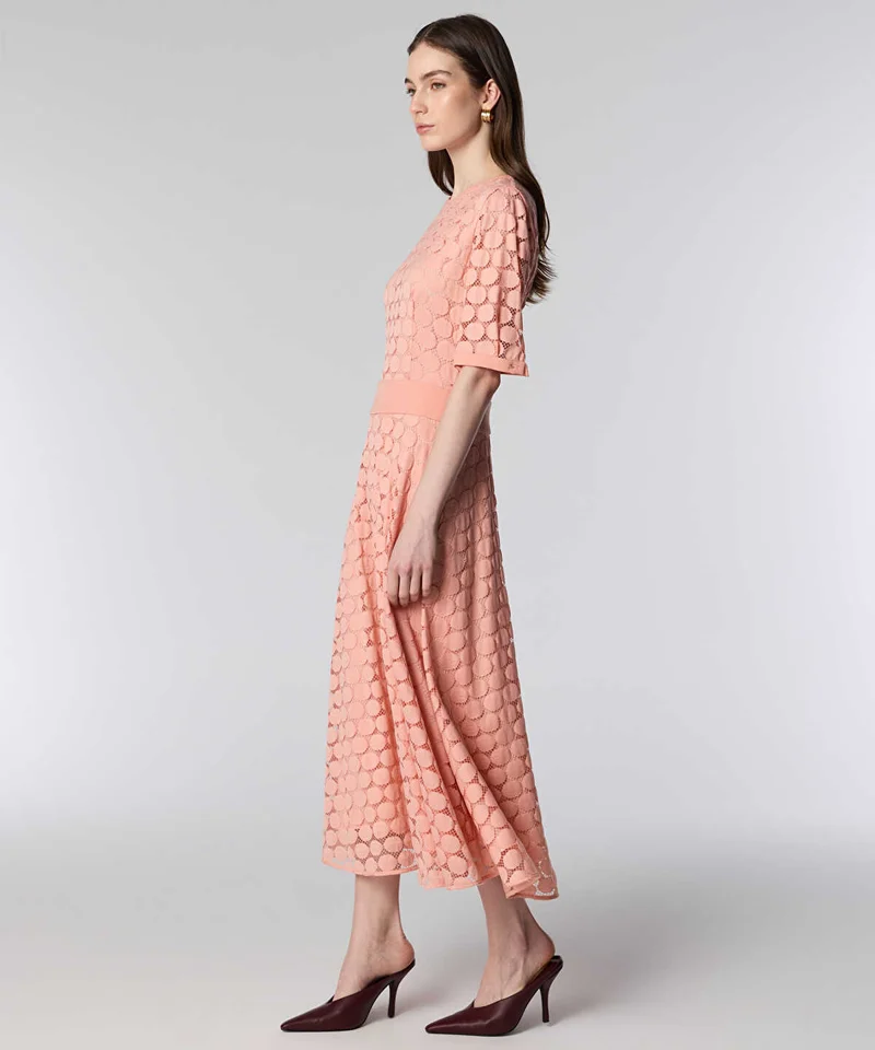 ايبيكيول Circular-Motif Midi Dress