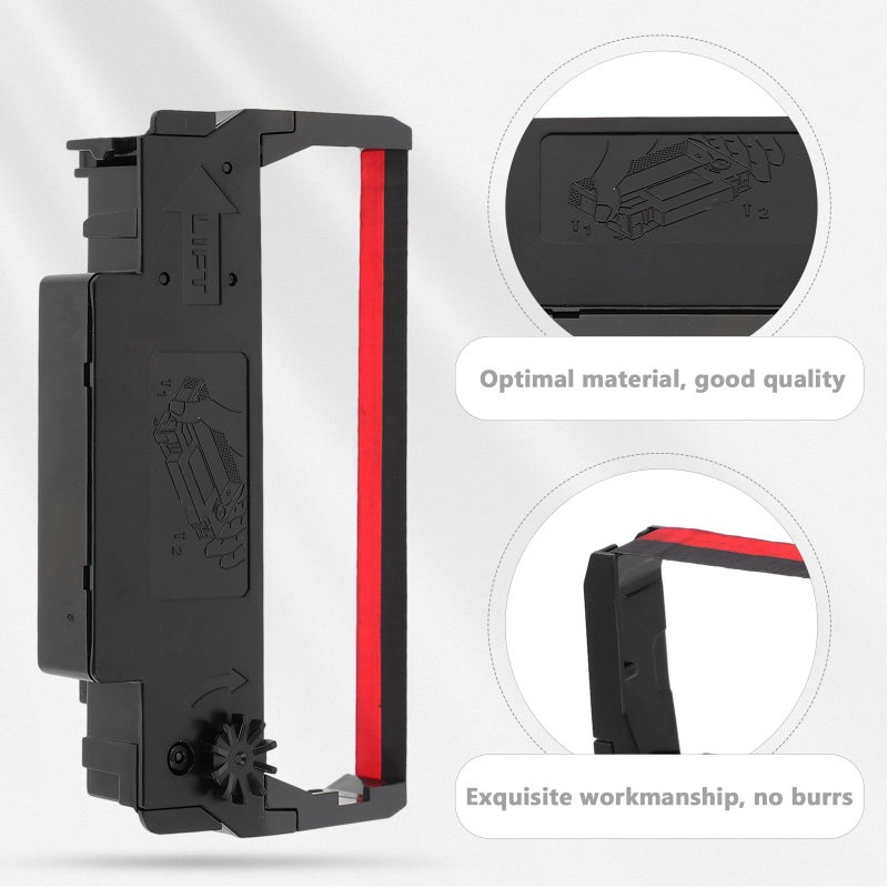 24pcs Nylon Ink Ribbon Replacement For Pos Receipt Printer Black And Red Color - Image 4