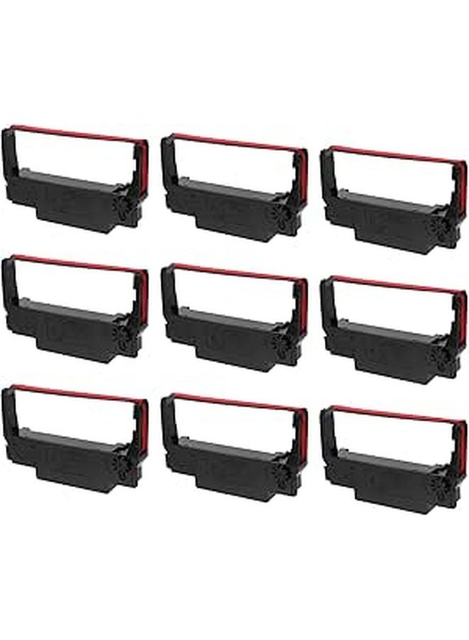 24pcs Nylon Ink Ribbon Replacement For Pos Receipt Printer Black And Red Color - Image 1