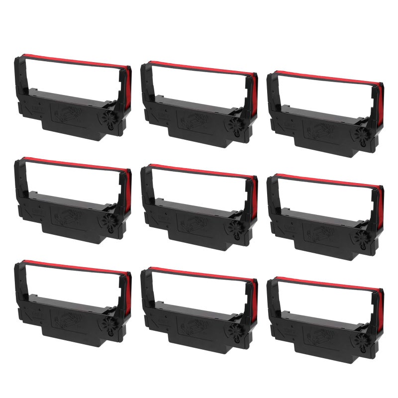 24pcs Nylon Ink Ribbon Replacement For Pos Receipt Printer Black And Red Color - Image 2