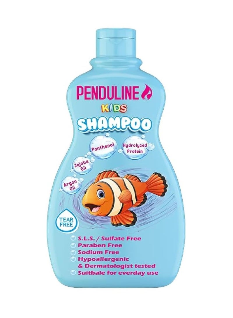 PENDULINE Kids Shampoo with Argan Oil, & Panthenol – 300 ml - Image 1