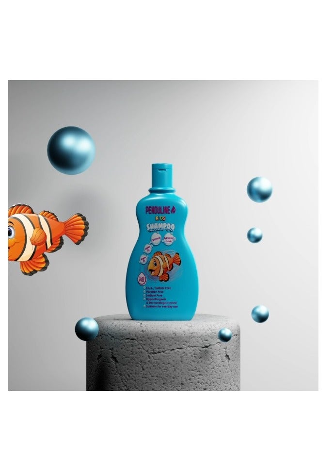 PENDULINE Kids Shampoo with Argan Oil, & Panthenol – 300 ml - Image 2