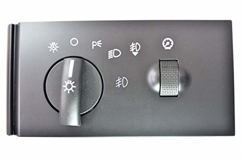 PT Auto Warehouse HLS7330 Headlight Switch with Fog Lights with Auto Headlights Replaces 5C3Z11654FAA 5C3Z11654FAA