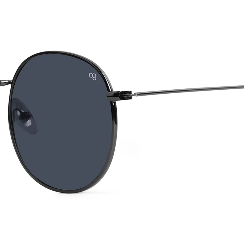 ووجلز نظارات شمسية مستديرة مستقطبة نحاسية