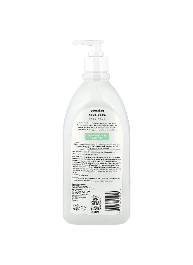 Jason Natural Jason Natural, Body Wash, Soothing Aloe Vera, 30 fl oz (887 ml)  - Image 2