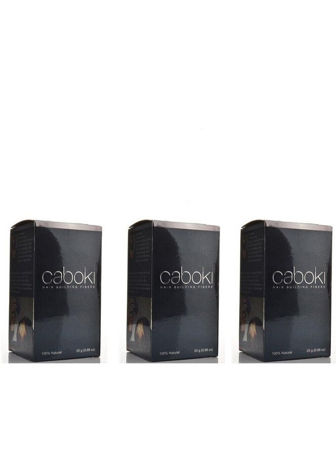 Osking Hair Building Fiber, Concealer Refill Use For Regrowth & all other Hair Fiber etc. Black 25+25+25= 75 g Pack of 3 - Image 1