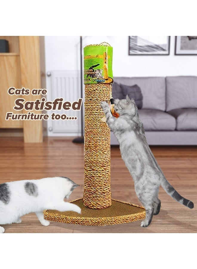 gluckluz Gluckluz Cat Tree Tower House Condo for Adult Cat Scratching Post Pet Climber Scratcher with Hanging Toy for Kitten Indoor Play Sleeping Activity  - Image 3
