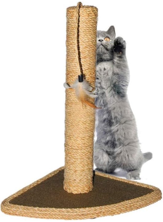 gluckluz Gluckluz Cat Tree Tower House Condo for Adult Cat Scratching Post Pet Climber Scratcher with Hanging Toy for Kitten Indoor Play Sleeping Activity  - Image 1
