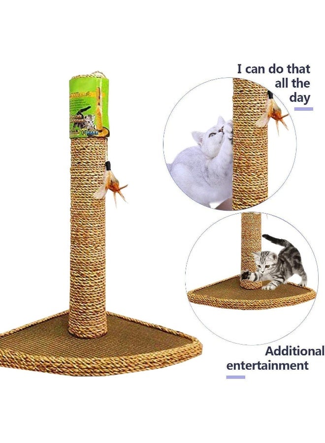 gluckluz Gluckluz Cat Tree Tower House Condo for Adult Cat Scratching Post Pet Climber Scratcher with Hanging Toy for Kitten Indoor Play Sleeping Activity  - Image 5