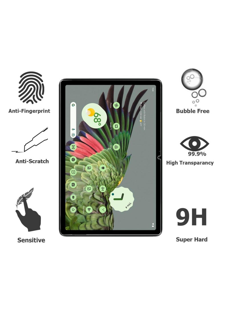 2 Pack Screen Protector for Samsung Galaxy Tab A9 Plus 11 Inch 2023, Tempered Glass with HD Clarity, Scratch Resistance - Image 2