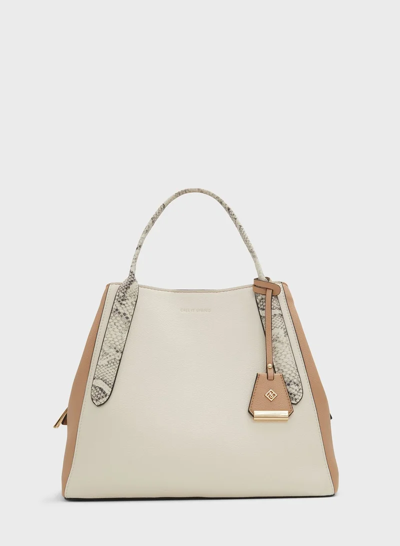 CALL IT SPRING Lopburi Top Handle Satchel Bag