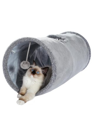 Cat Tunnel 66 cm Long Cat Toys Collapsible Tunnel 30 cm in Diameter Large Cat Tube for Big Cat,Rabbits and Puppy- Small - pzsku/ZF584F9A818F6E59531D6Z/45/_/1691398399/7f6bd952-1838-4e26-935b-c1598fb834a5