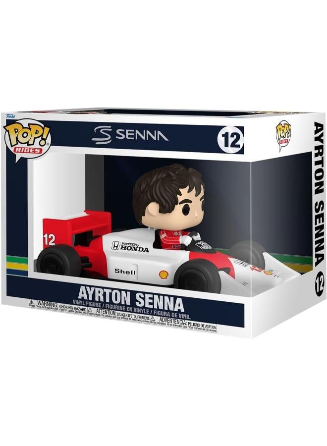 Funko Pop! Rides Super Deluxe: McLaren - Senna McLaren - Vinyl Collectible Figure - Gift Idea - Official Merchandise - Toy for Children and Adults - Sports Fans - Model Figure for Collectors - Image 1