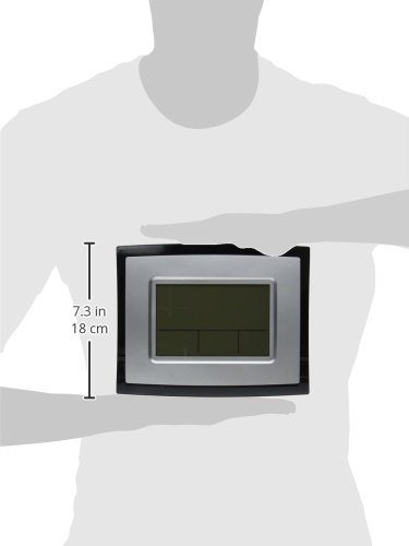 La Crosse Technology Wall/Table Clock, 6.85-inch H x 8.66-inch W x 0.95-inch D (WT-8002U) (WT-8002U-INT) - Image 3