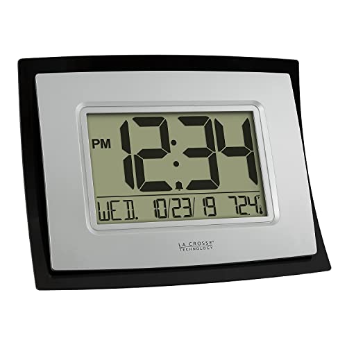 La Crosse Technology Wall/Table Clock, 6.85-inch H x 8.66-inch W x 0.95-inch D (WT-8002U) (WT-8002U-INT) - Image 4