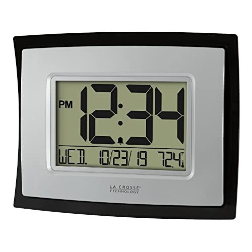 La Crosse Technology Wall/Table Clock, 6.85-inch H x 8.66-inch W x 0.95-inch D (WT-8002U) (WT-8002U-INT) - Image 2