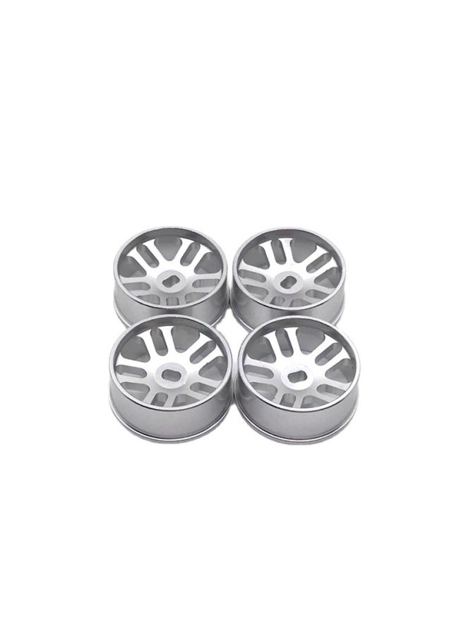 Generic Weili 284131 K989 Iw04m MINI-Q Remote Control Car Metal Upgrade Modified Drift Wheel Hub-Color:Blue-Proportion:1:28  - Image 3