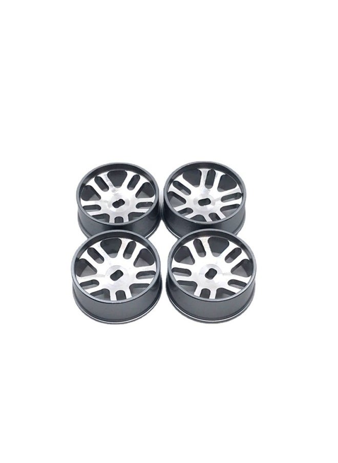 Generic Weili 284131 K989 Iw04m MINI-Q Remote Control Car Metal Upgrade Modified Drift Wheel Hub-Color:Blue-Proportion:1:28  - Image 5