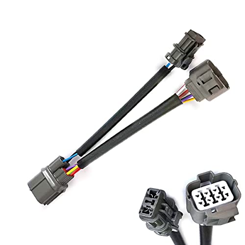 DEVMO Distributor Jumper Harness OBD2 to OBD1 10 PIN Compatible with Civic 1996-1998 (99-00 Civic SI) Integra H-Quality - Image 2